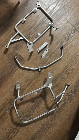 BMW Pack Soportes Maletas Aluminio y con fijacione