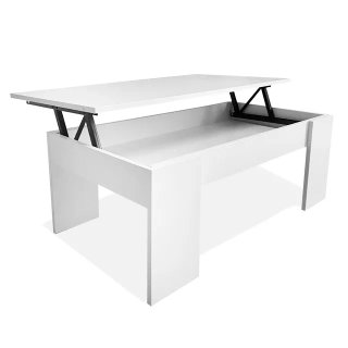 Mesa De Centro Elevable Blanca NUEVA