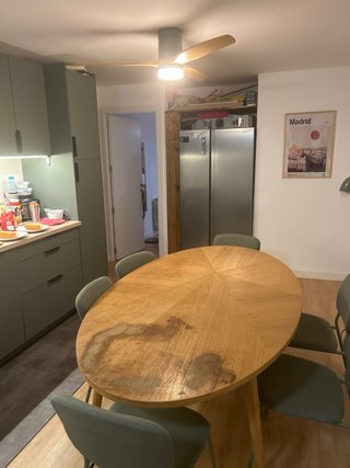 Mesa comedor Origami Opale Maisons du monde