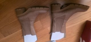 Botines Hispanitas Beige/camel