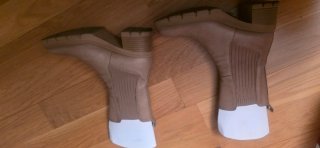 Botines Hispanitas Beige/camel