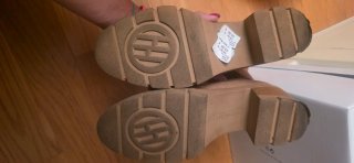 Botines Hispanitas Beige/camel