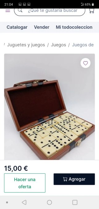 Maletín Domino Vintage Completo