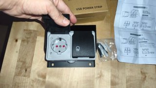 Regleta USB Doble Exterior Sudeery