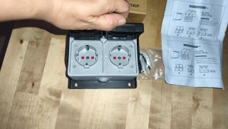 Regleta USB Doble Exterior Sudeery