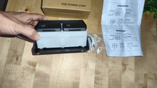 Regleta USB Doble Exterior Sudeery
