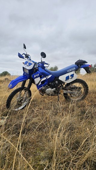 Yamaha DT 125 Enduro/Motocross Azul/Blanco