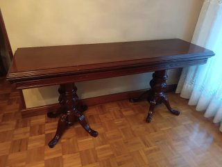 Mesa comedor extensible madera