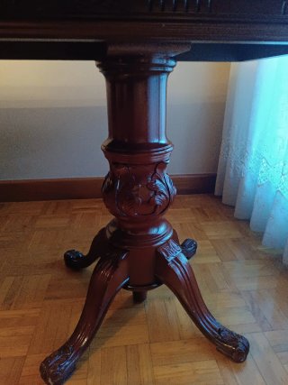 Mesa comedor extensible madera