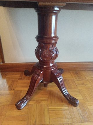 Mesa comedor extensible madera