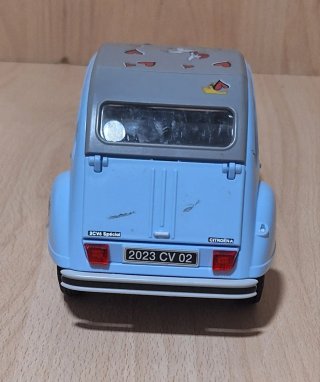 Coche Playmobil azul con pegatinas