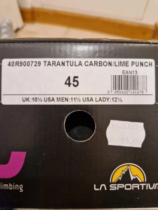 Scarpe Arrampicata La Sportiva Tarantula 45