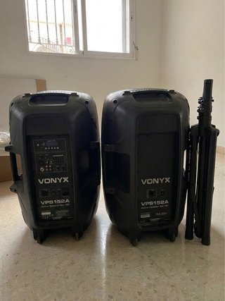 Pack 2 Altavoces Vonyx VPS152A 1000w