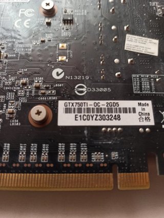 Gráfica Asus GTX 750 Ti OC y de regalo GTX 550 Ti