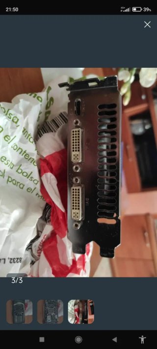 Gráfica Asus GTX 750 Ti OC y de regalo GTX 550 Ti