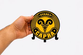 Cartel de 35 centímetros  Luminoso Dyane 6 Capra