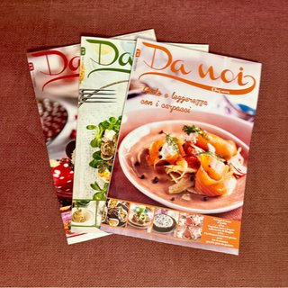 Set 3 riviste di cucina “Da Noi’