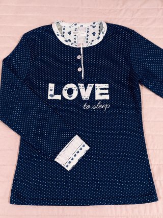 2 Camisetas Pijama Mujer Talla S
