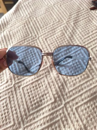 Gafas de sol vintage cristal azul años 70/80