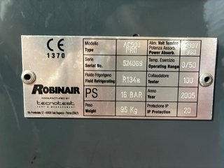 Máquina Carga A/A Coches SPX Robinair