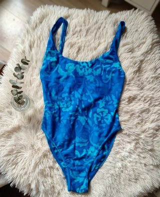 Costume da bagno intero blu
