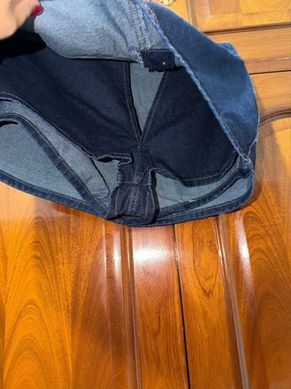 Falda short jean Shein sin etiqueta