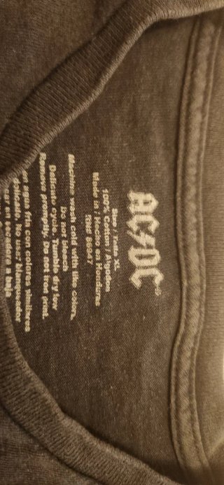 Camiseta AC/DC Live at River Plate (talla XL)