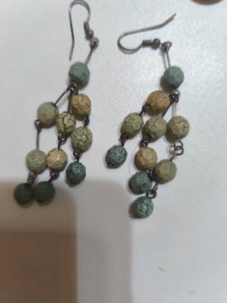Lote 4 pares pendientes vintage Boho