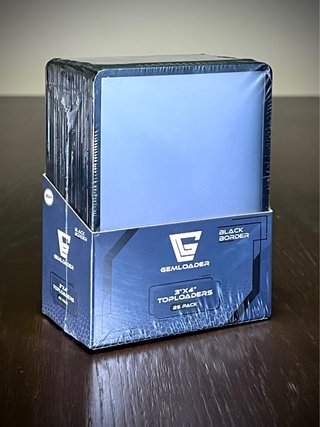 Toploaders Black Border | Gemloader | Pack de 3