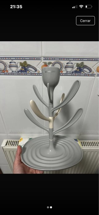 Escurridor Biberones Kikka Boo Gris