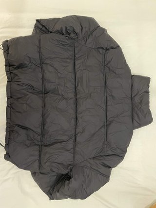 Chaqueta Puffer Negra American Eagle