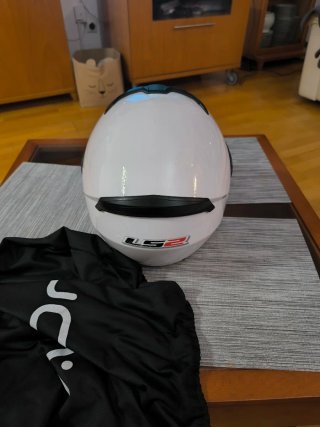 Casco Moto Urbano Blanco LS2
