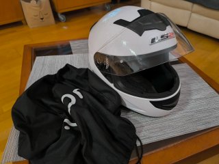 Casco Moto Urbano Blanco LS2