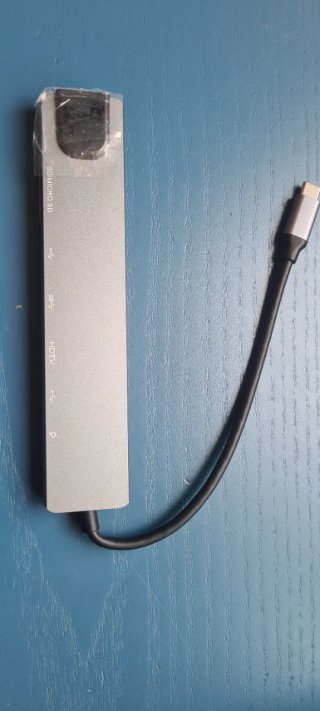Adaptador USB-C Hub 7 en 1 HDTV 4K HDMI
