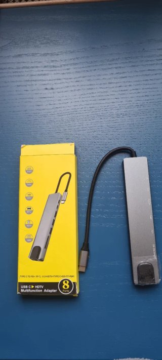Adaptador USB-C Hub 7 en 1 HDTV 4K HDMI