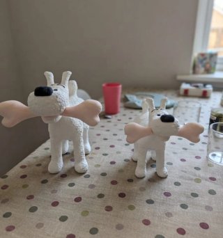 Figura XL Milú de Tintín