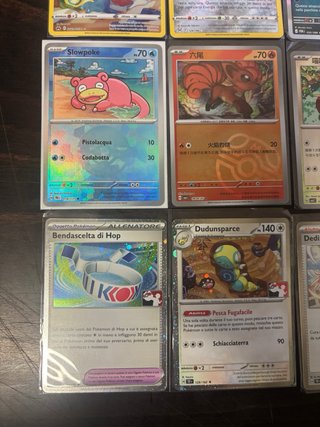 Lotto 11 carte Pokémon Italiane e Giapponesi