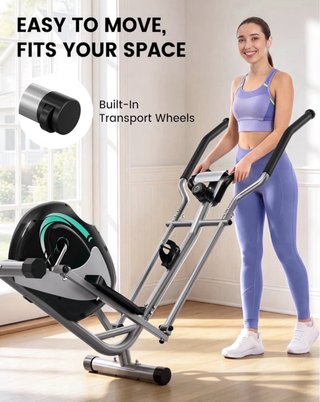 Bicicleta Elíptica Nueva 16 Niveles Ultra Silencio