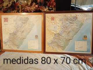 2 Planos Relieve Antiguos Castellón
