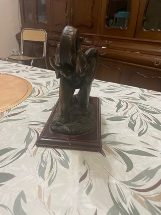 Figura Decorativa Elefante Bronce