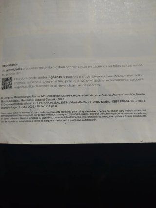 Libros de 2 eso.