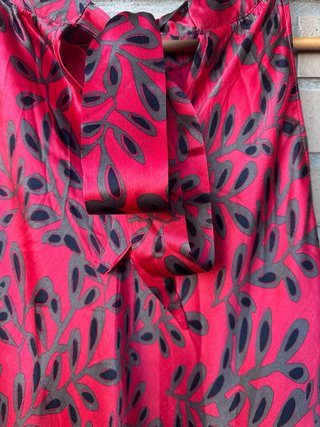 Vestido Seda estampado Talla M
