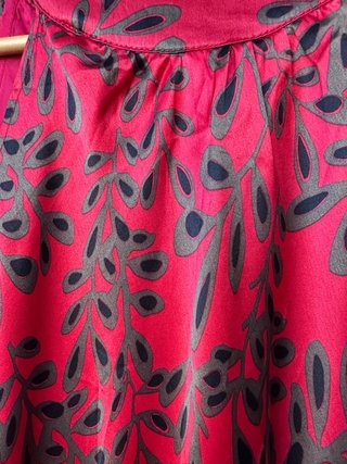 Vestido Seda estampado Talla M