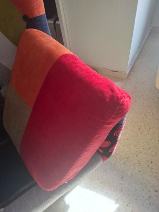 Sillón butaca Patchwork Multicolor Madera