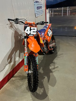 KTM SX-F Motocross Azul/Naranja