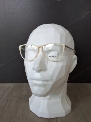 Montatura occhiali Byblos unisex bianco/grigio