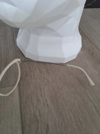 Montatura occhiali Byblos unisex bianco/grigio