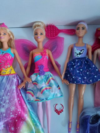 Lotto Barbie con accessori