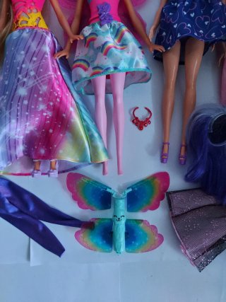 Lotto Barbie con accessori