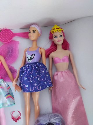Lotto Barbie con accessori